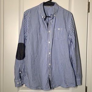 Men’s Livergy Elbow Patch Button Down